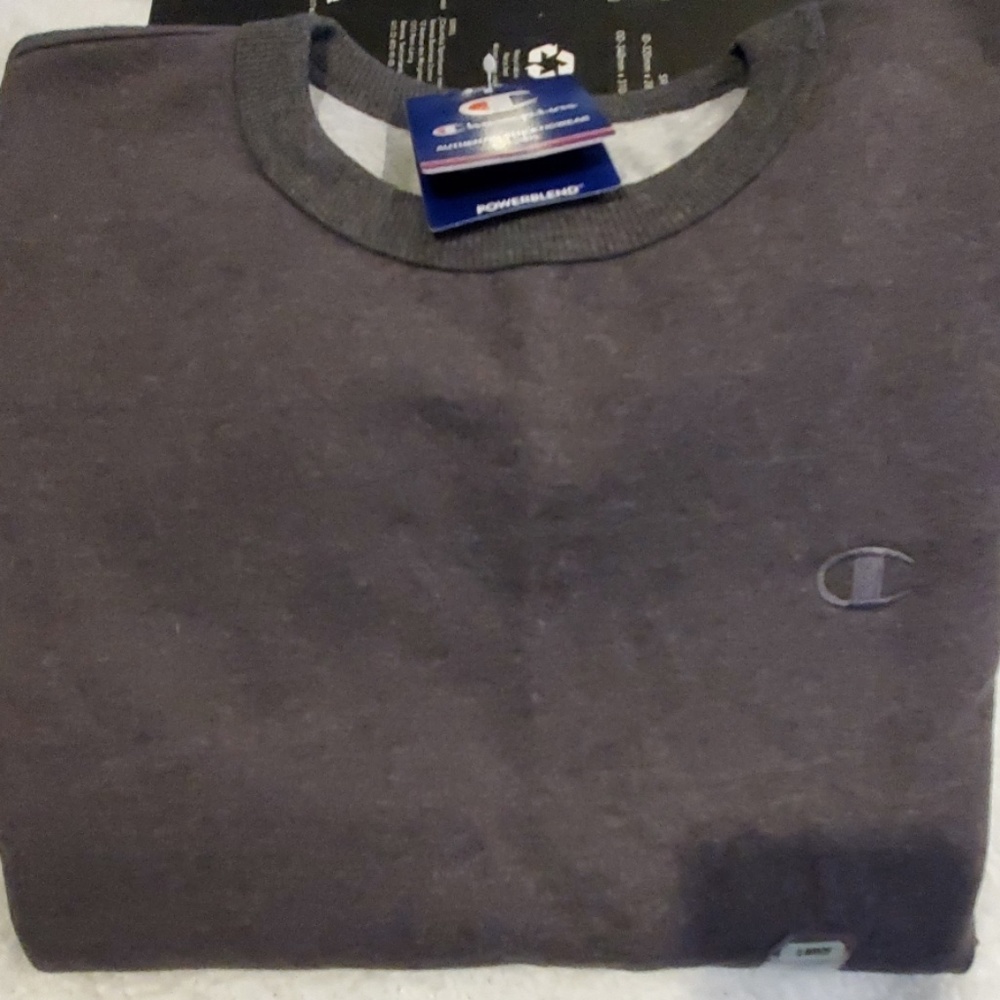 Champion NWT Mens Powerblend Sweatshirt - Picture 3 of 5